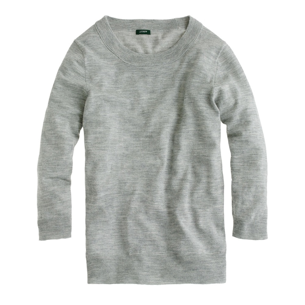 Jcrew Tippi Sweater in Grey; Medium